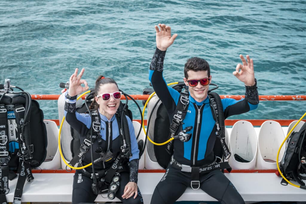 bapteme en francais a bohol avec french touch diving aux philippines