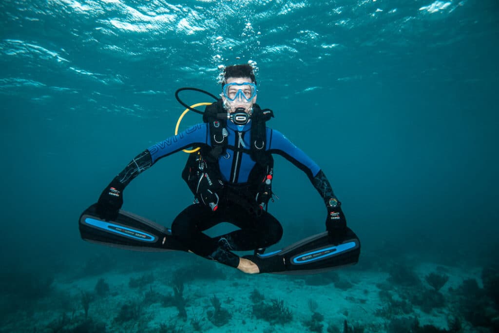 La Spécialité Flottabilité SSI a bohol avec french touch diving