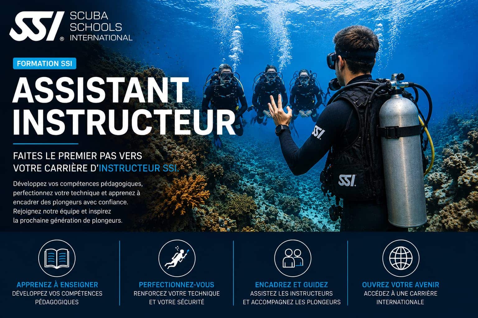 Formation Assistant Instructor SSI à Panglao Philippines